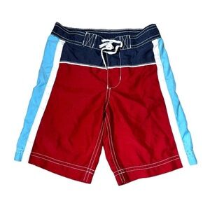 Old Navy Color Block Swim Trunks Boys 4T‎